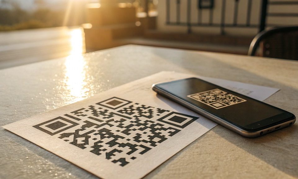 optimizing qr code visibility